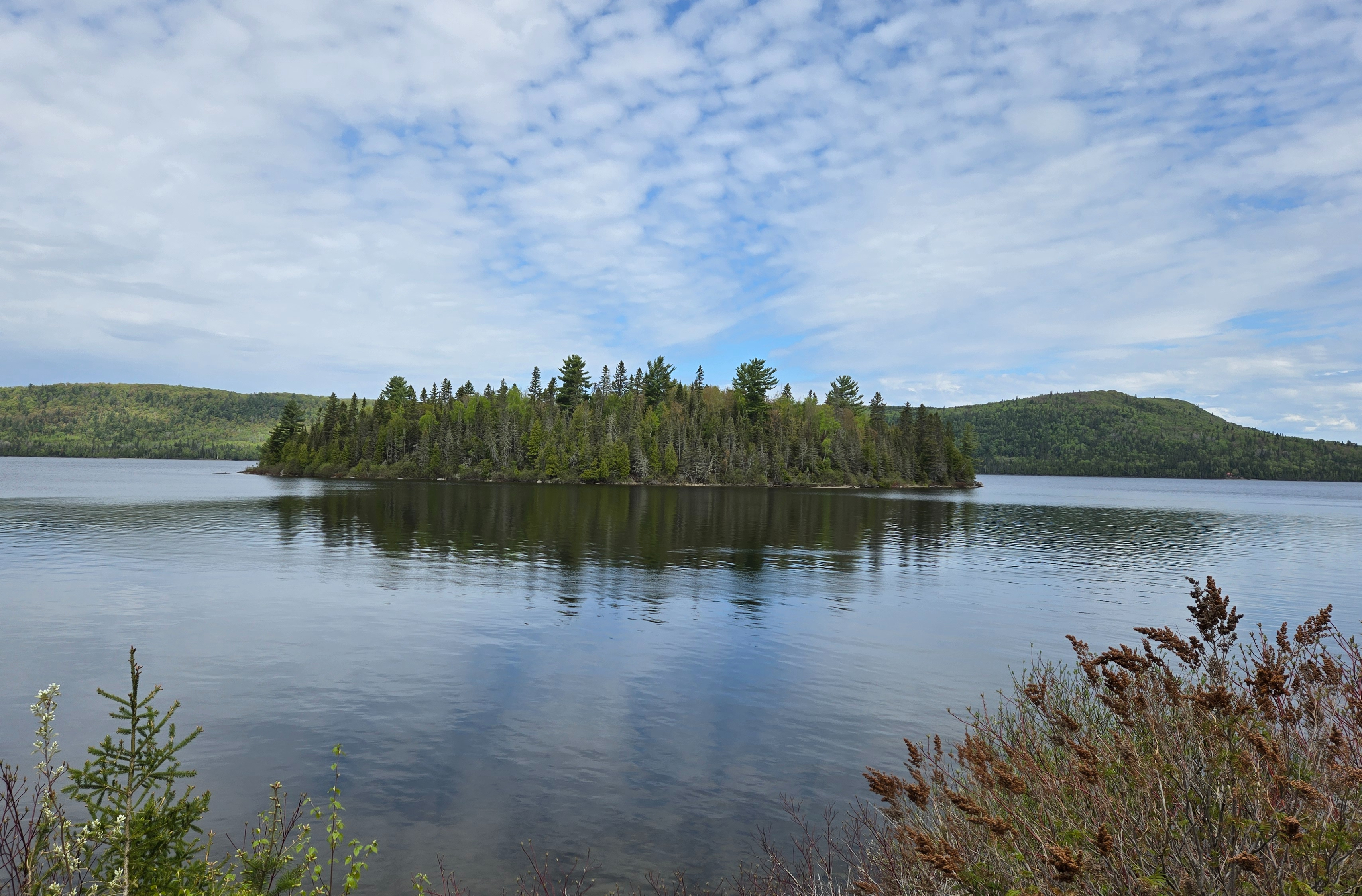 Île Notre-Dame sur le lac Témiscouata